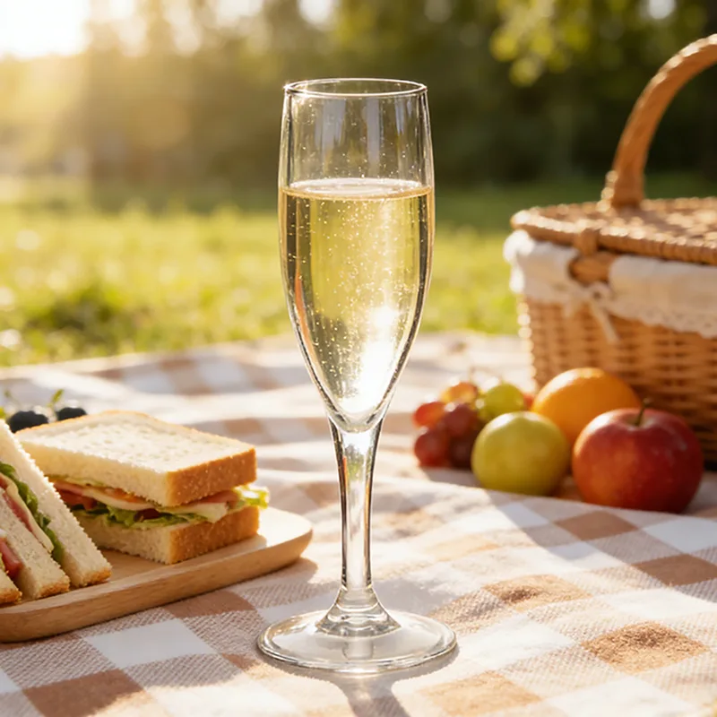 Copo plástico de champanhe para festa 150ml