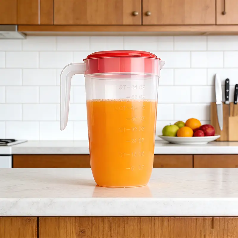 Jarro de plástico comercial PP 2L para lojas de bebidas