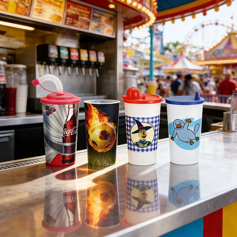 copo plástico de impressão 500ml