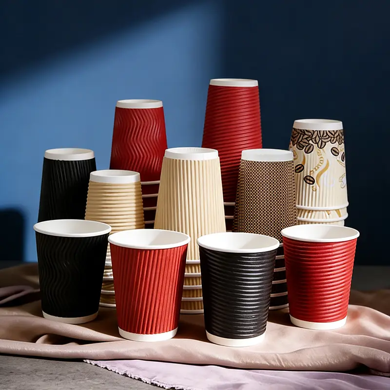 Double-wall Kraft Paper Cup for Hot Coffee
